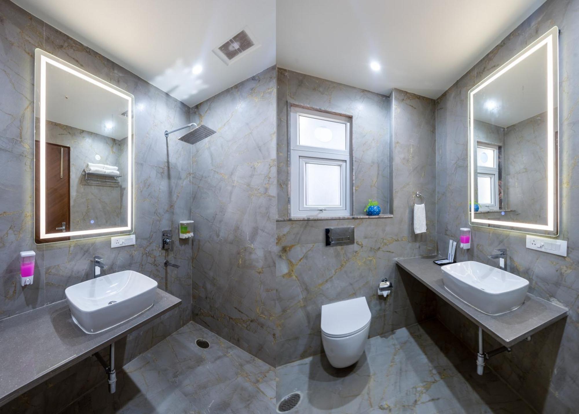 ניו דלהי Hotel Ginger Palace Delhi Airport מראה חיצוני תמונה