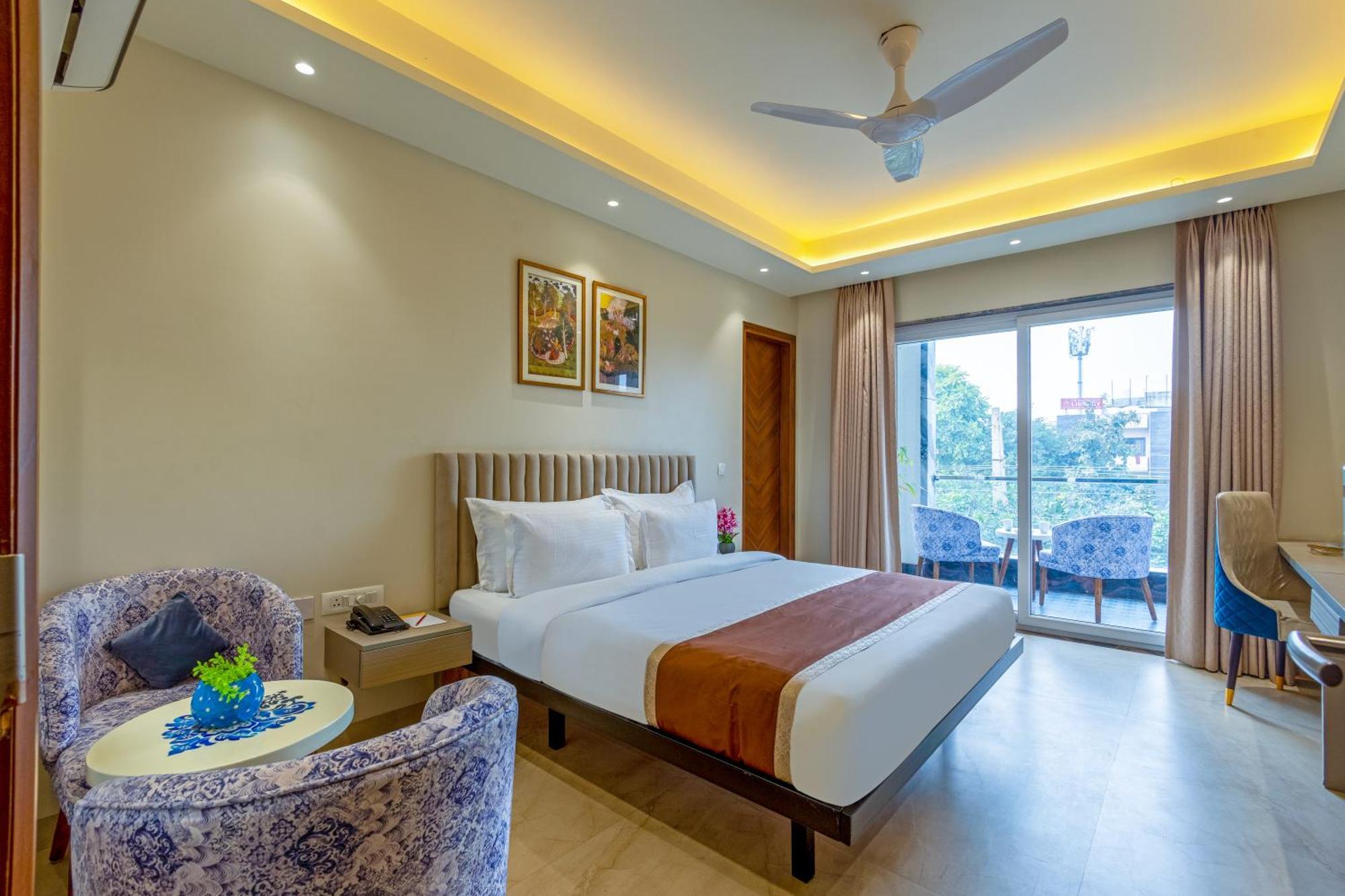 ניו דלהי Hotel Ginger Palace Delhi Airport מראה חיצוני תמונה