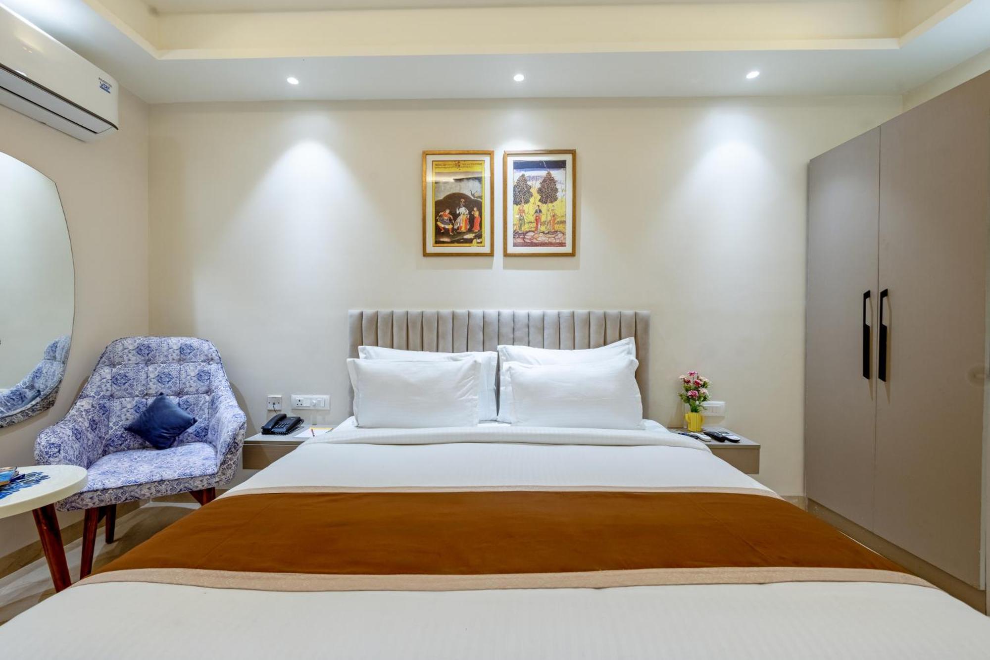 ניו דלהי Hotel Ginger Palace Delhi Airport מראה חיצוני תמונה
