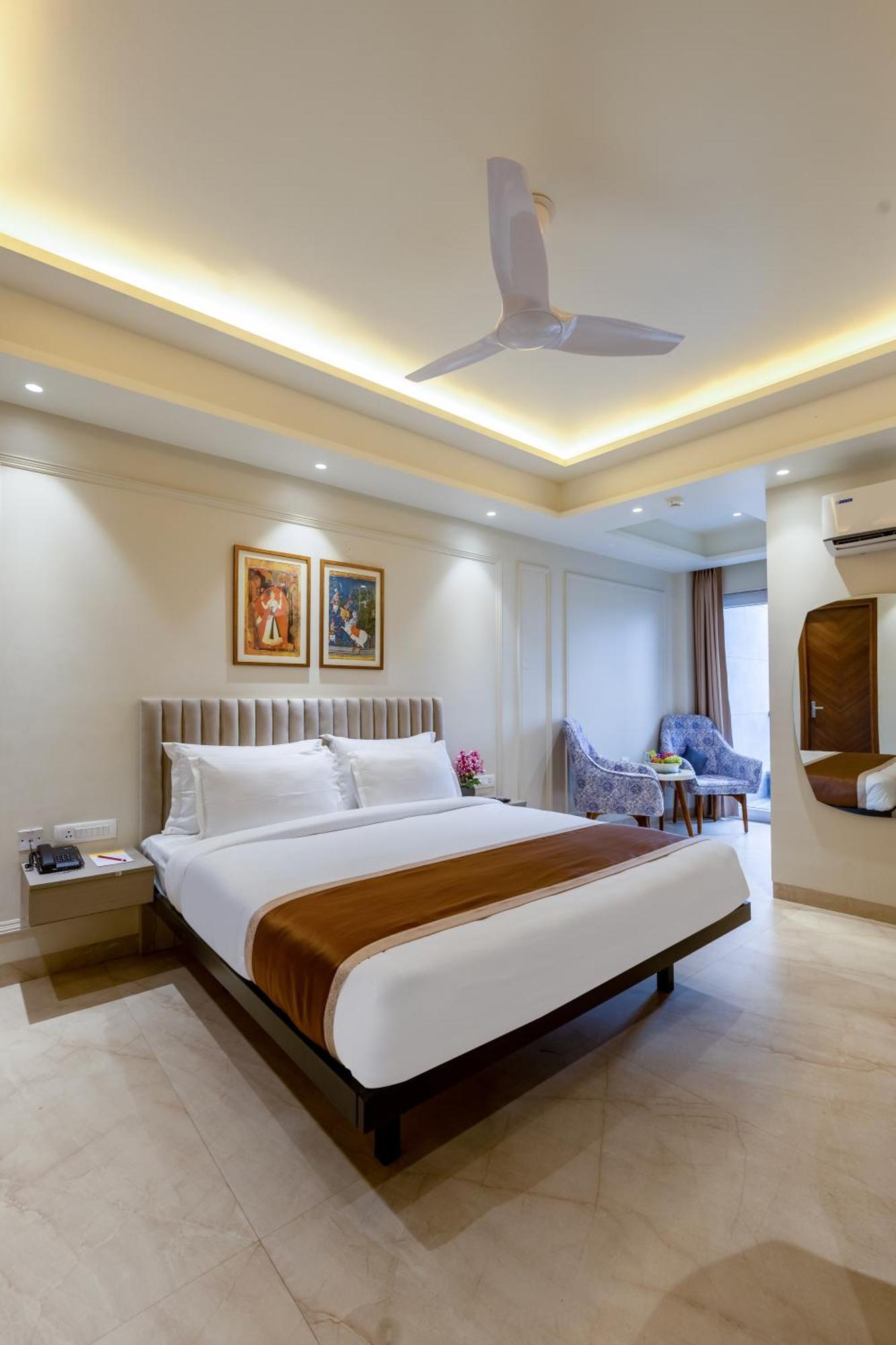 ניו דלהי Hotel Ginger Palace Delhi Airport מראה חיצוני תמונה
