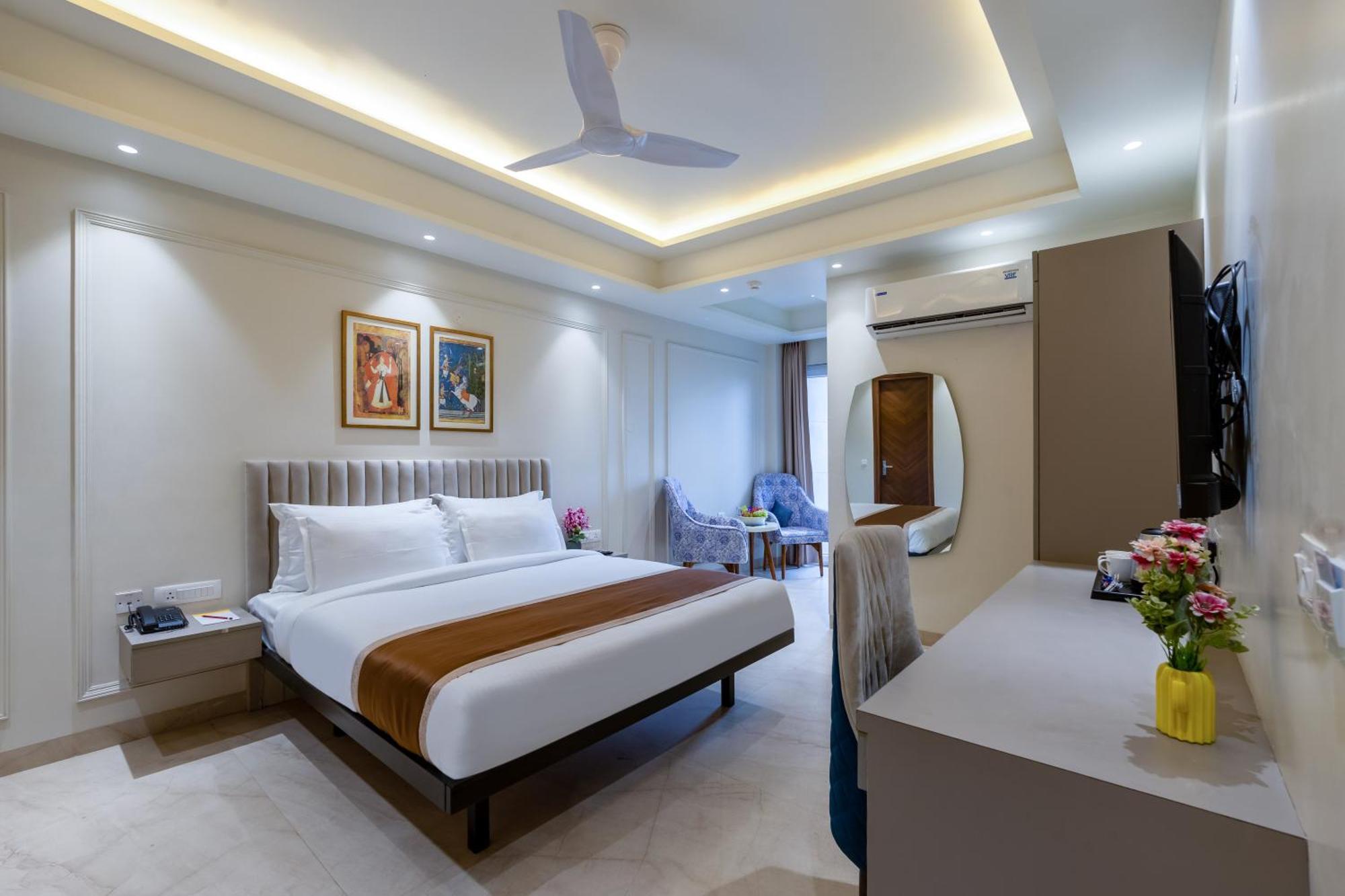 ניו דלהי Hotel Ginger Palace Delhi Airport מראה חיצוני תמונה