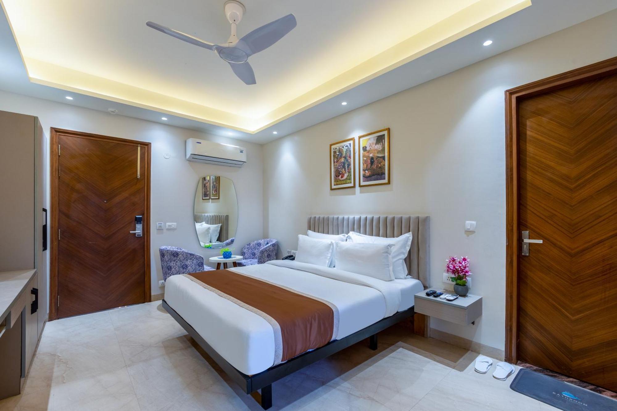 ניו דלהי Hotel Ginger Palace Delhi Airport מראה חיצוני תמונה