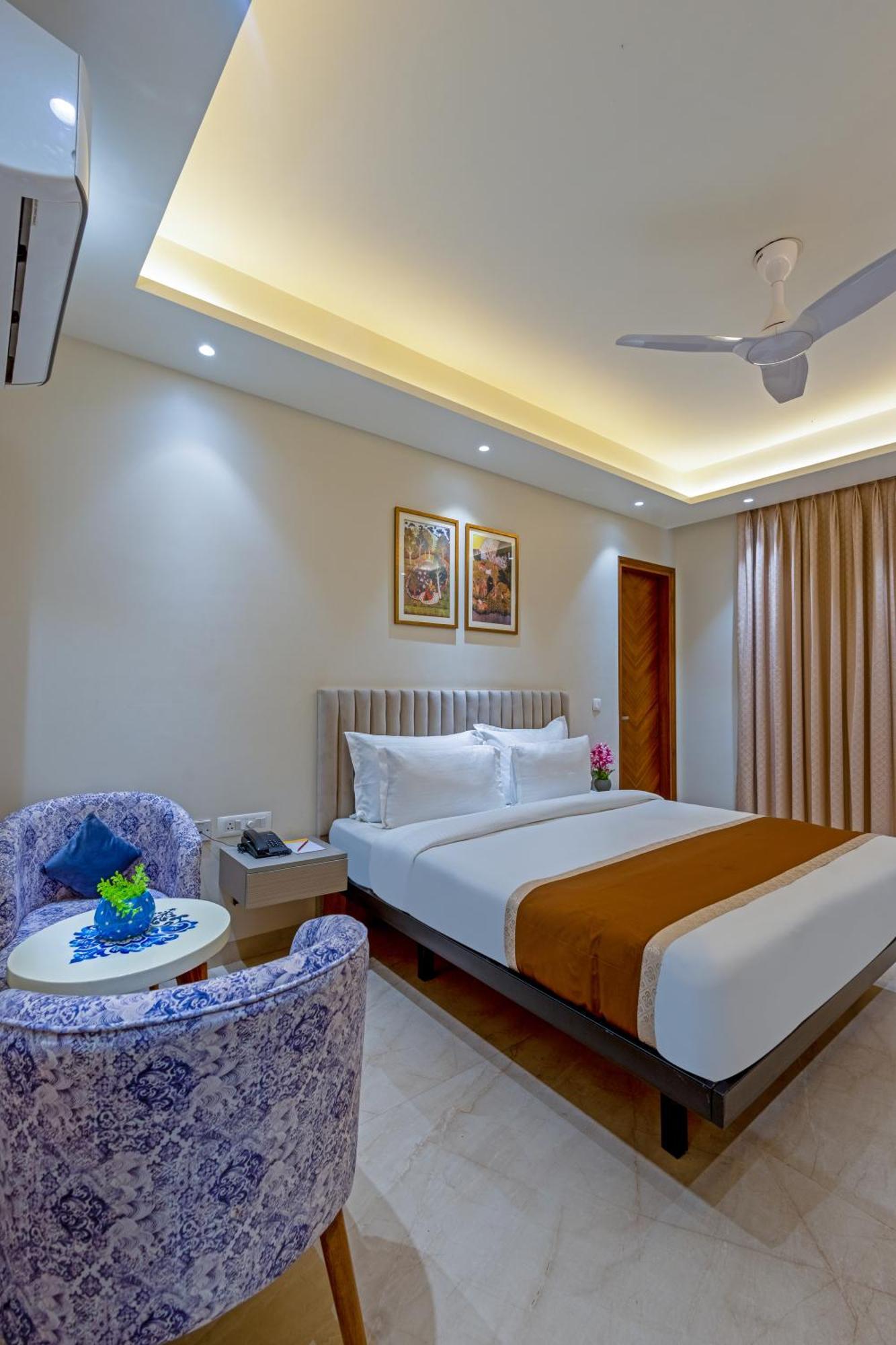 ניו דלהי Hotel Ginger Palace Delhi Airport מראה חיצוני תמונה